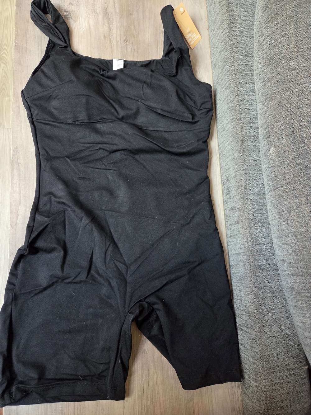 Black Stretch Jumpsuit Romper